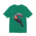 Toucan in Full Color Round Neck T-Shirt