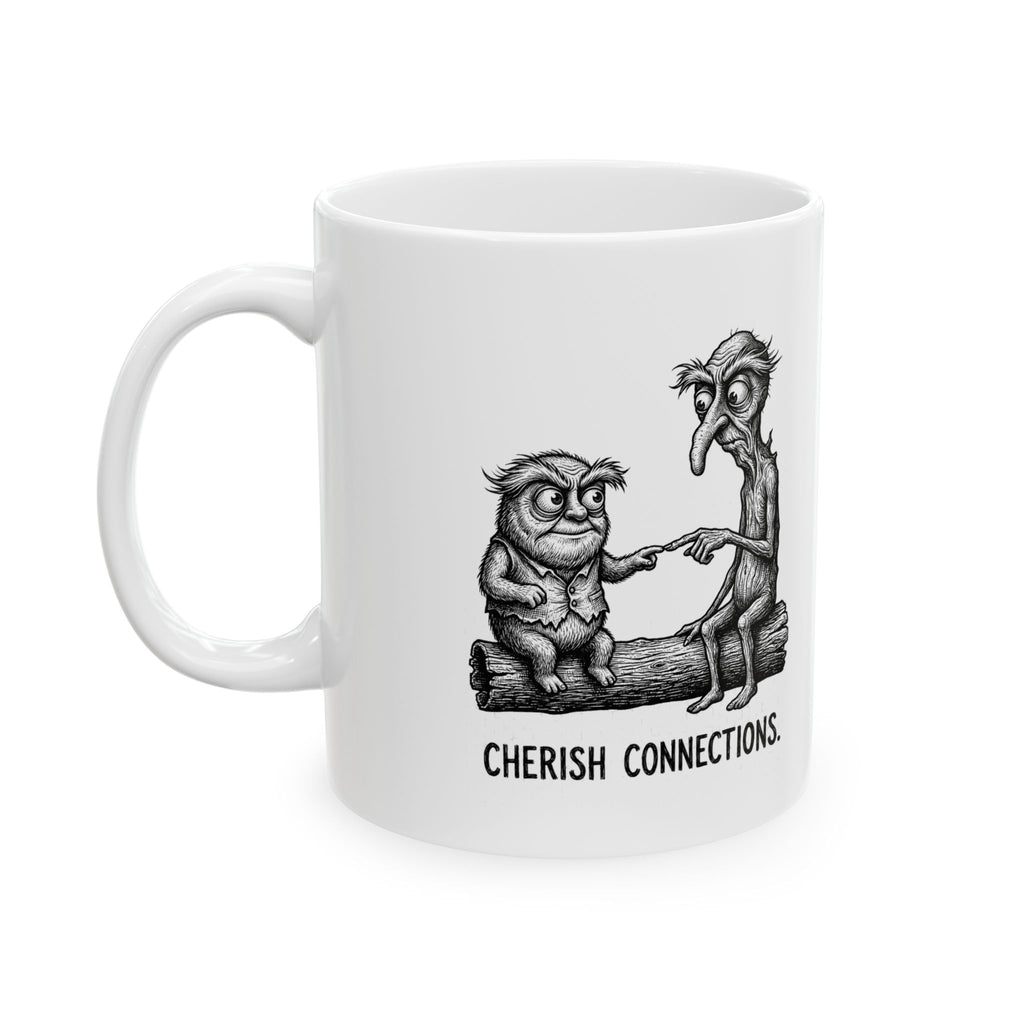 Cherish Connections Ceramic Mug – 11 oz