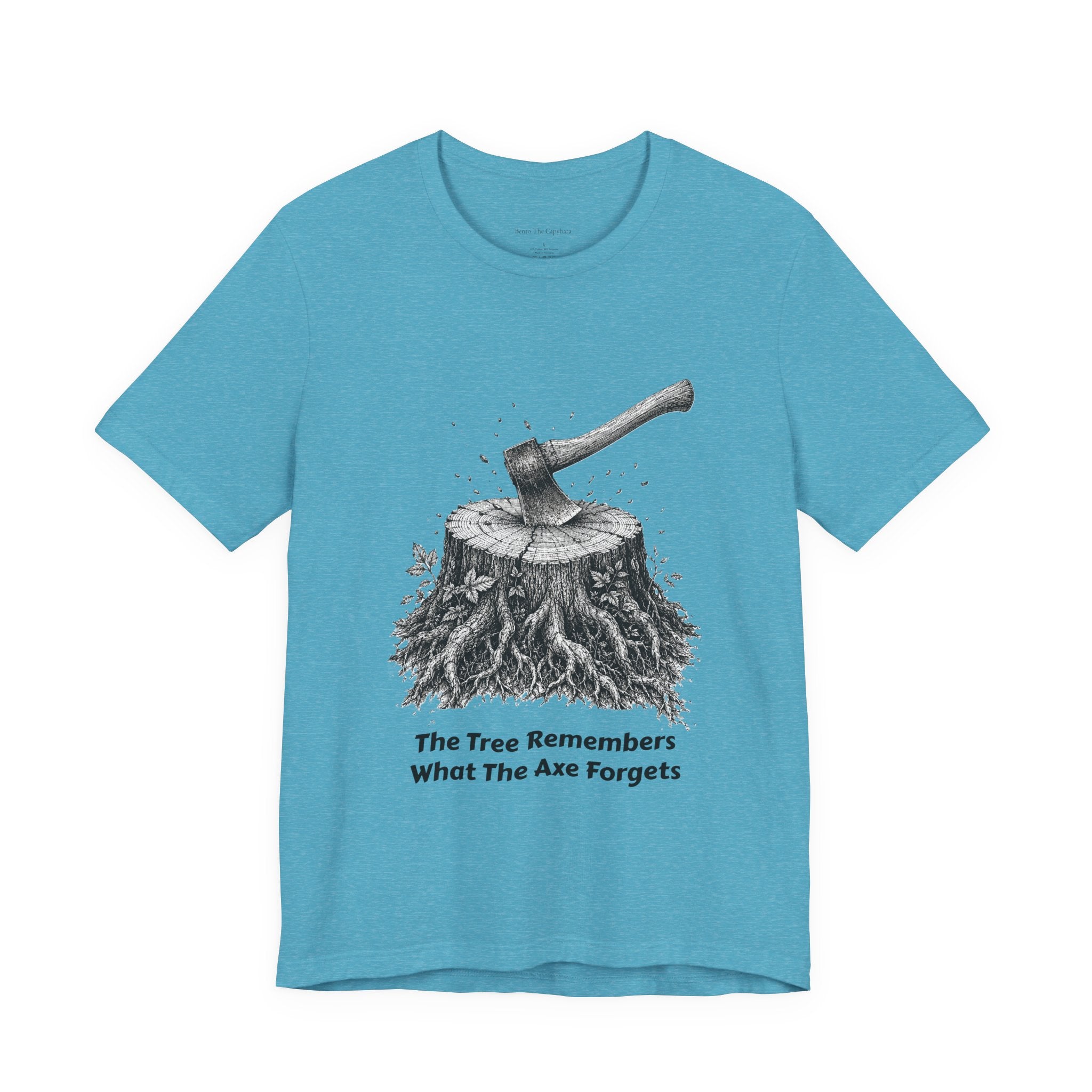 The Tree Remembers round neck UNISEX T Shirt