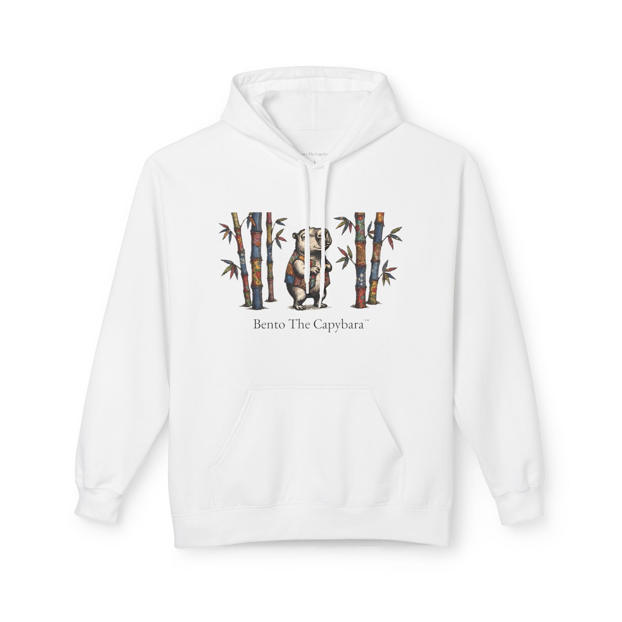 Bento The Capybara Men's Fleece Hoodie
