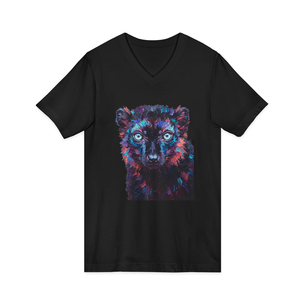 Electric Aye-Aye V-Neck UNISEX T-Shirt