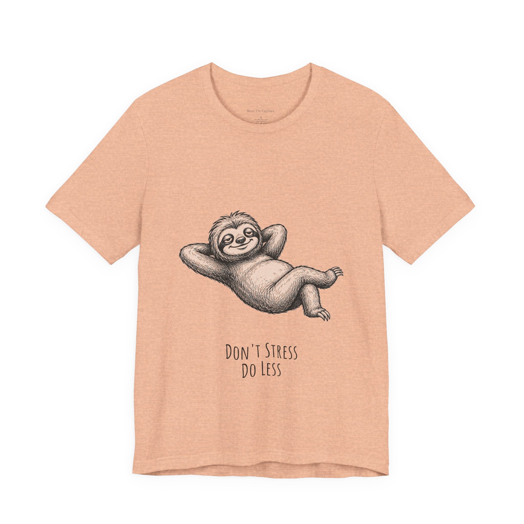 Seize The Day – Relaxed Sloth Unisex T-Shirt