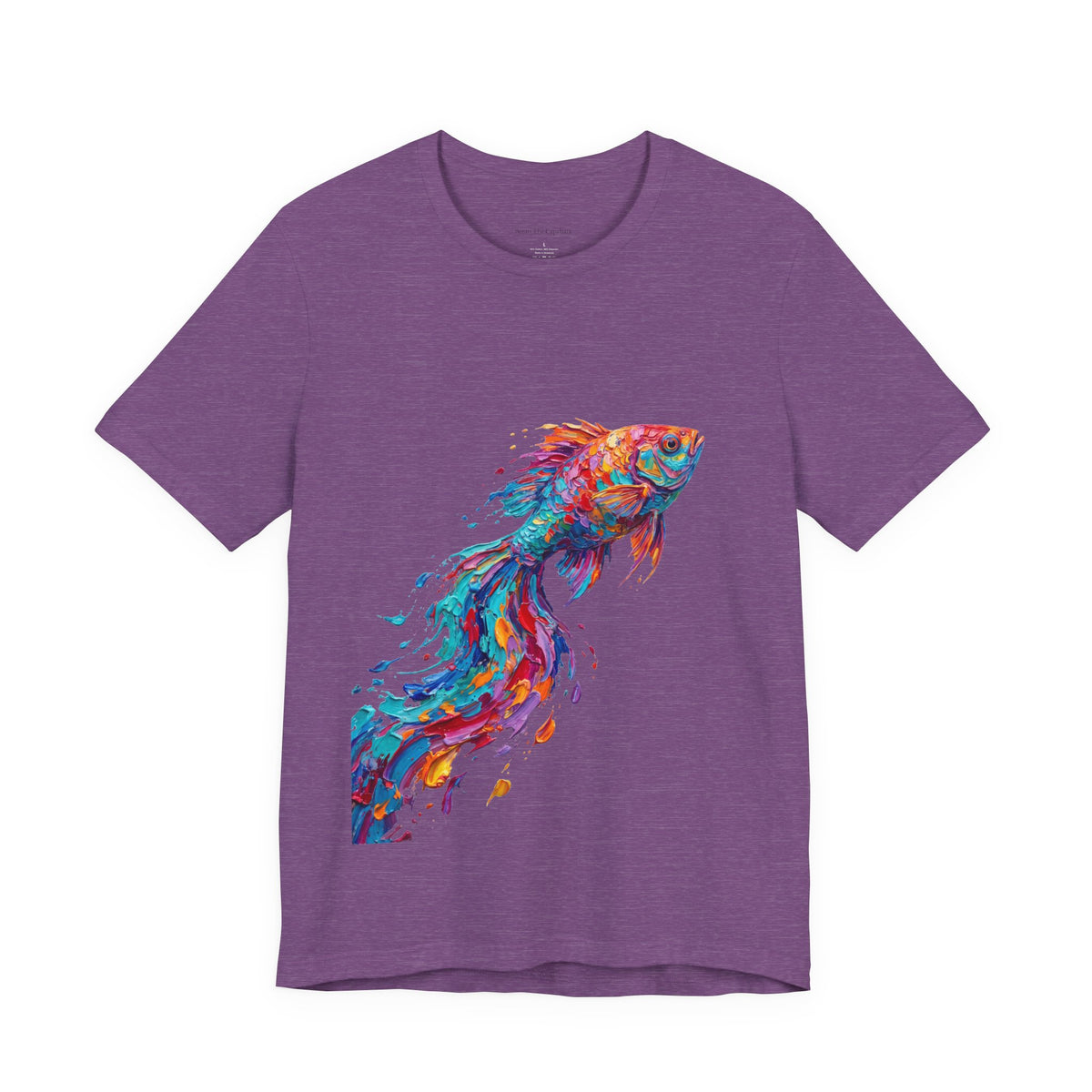 Betta in Motion Round Neck T-Shirt