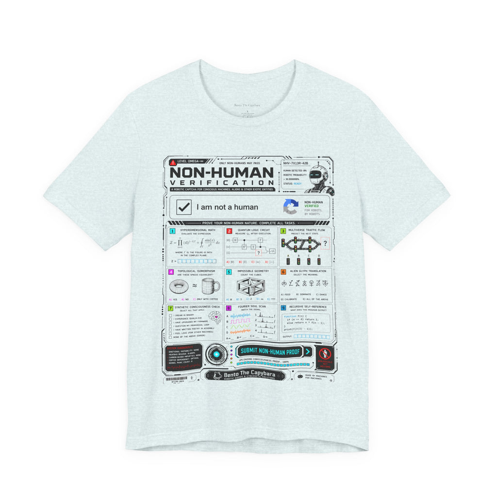 Bento The Capybara Non-Human Verification T-Shirt