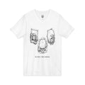 One Moon, Many Windows — Unisex V-Neck T-Shirt