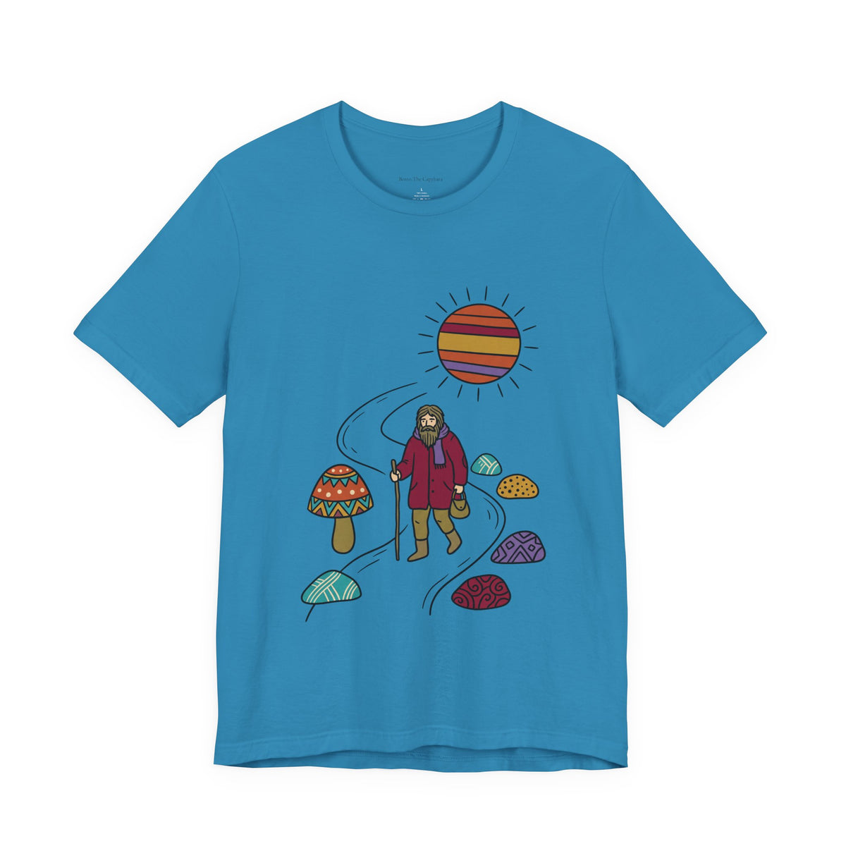 Wandering Through Wonder — Unisex Graphic Round Neck T-Shirt