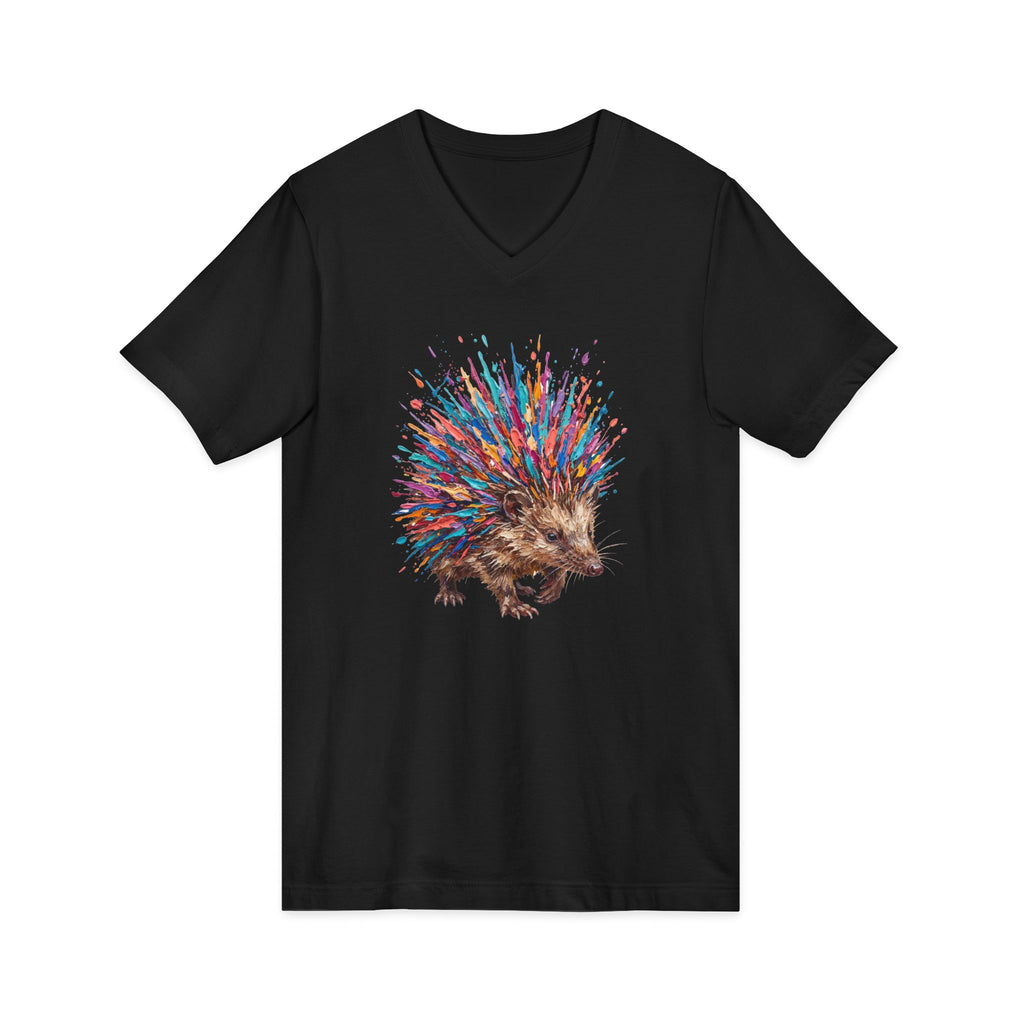 SOMNIA — Electric Quills V-Neck Men's T-Shirt