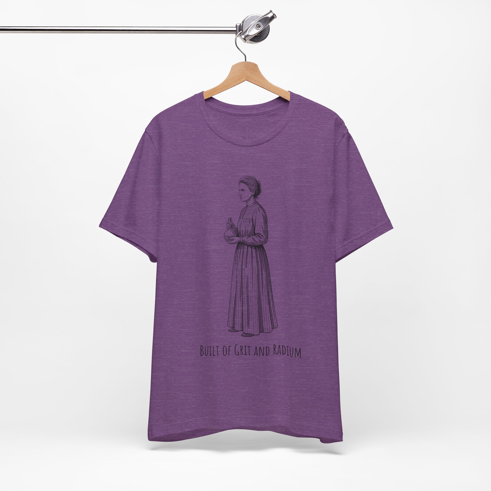 Marie Curie Built of Grit and Radium Women's T-Shirt - Round Neck