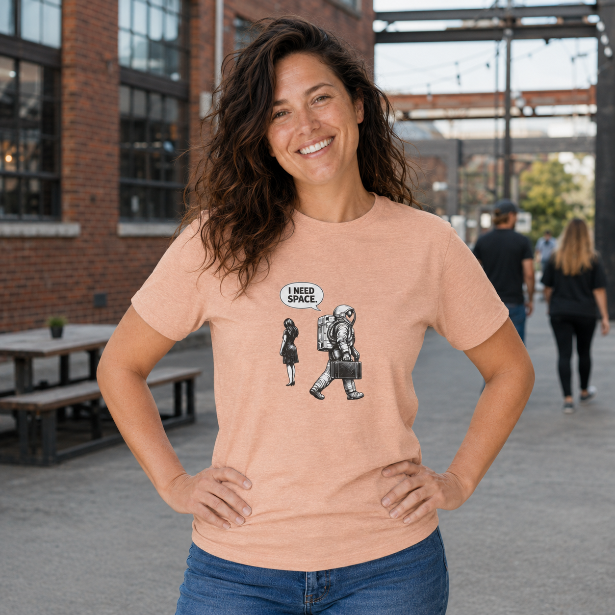 I Need Space Astronaut Unisex T-Shirt