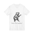 Musical Vibes Capybara UNISEX V-Neck T-Shirt