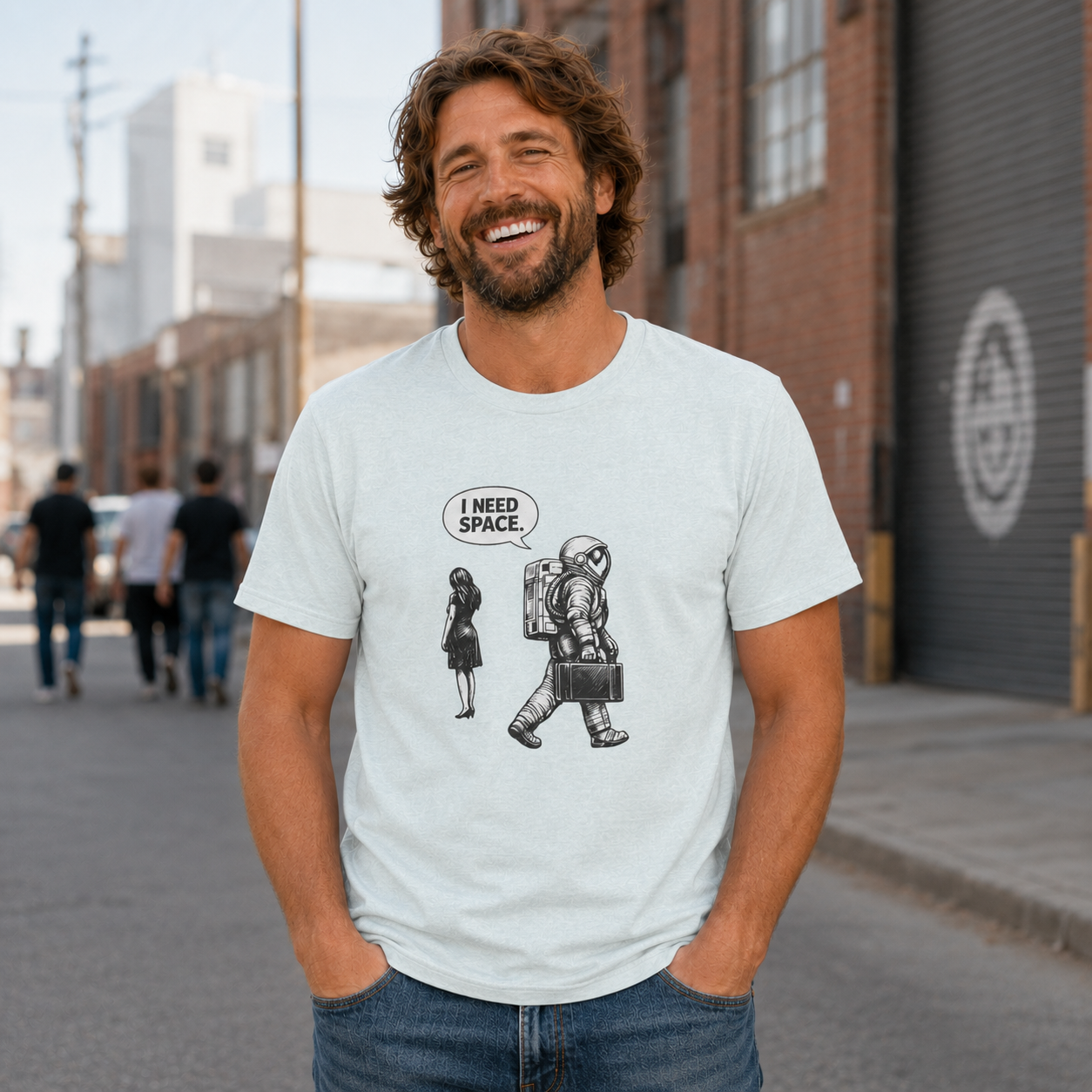 I Need Space Astronaut Unisex T-Shirt